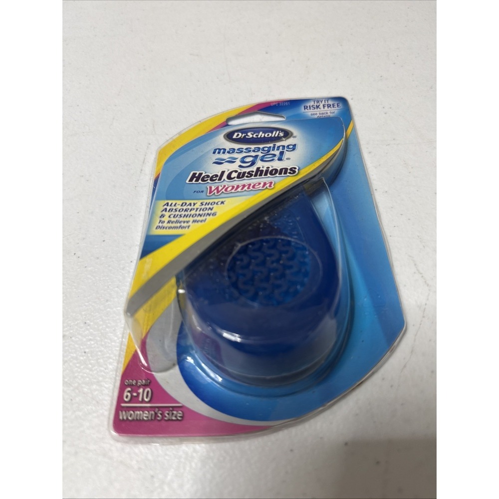 Dr. Scholl's Heel cushions massaging gel Women's size 6-10